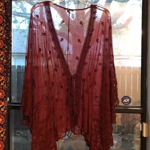 Bohemian flowy top